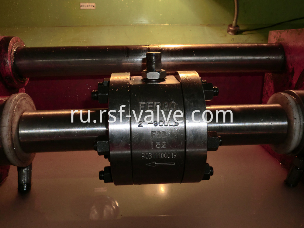 3pcs Forged Body Metal Seat Ball Valve 1